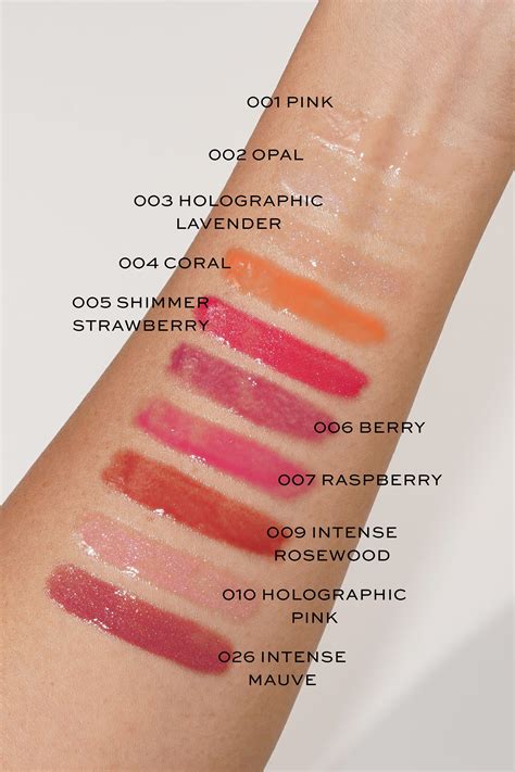 dior addict lip maximizer 068|Dior lip gloss color chart.